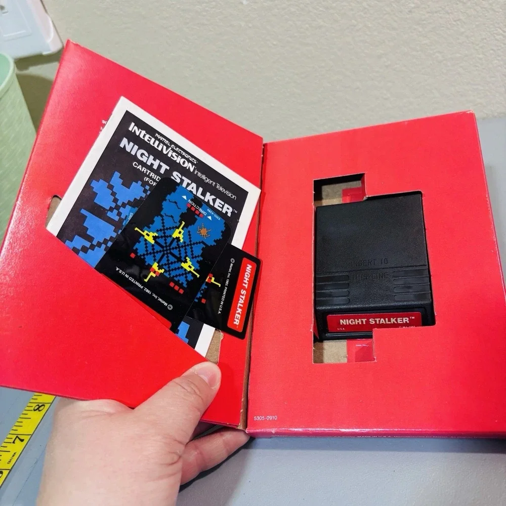 Night Stalker Intellivision, 1982 Video Game Complete In Box Clean